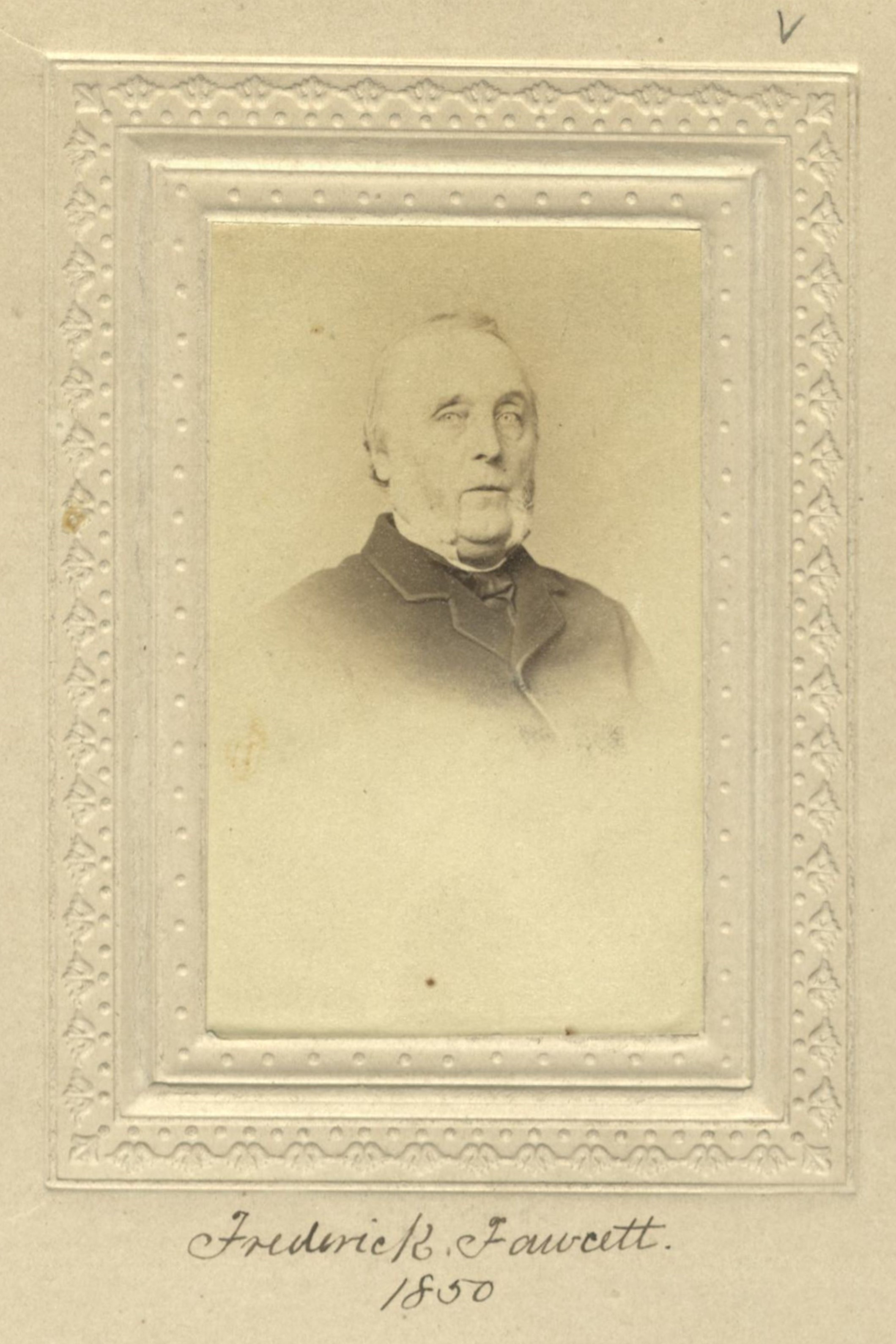 Member portrait of Frederick Fawcett
